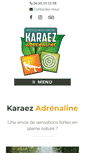 Mobile Screenshot of karaezadrenaline.com