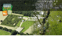 Tablet Screenshot of karaezadrenaline.com